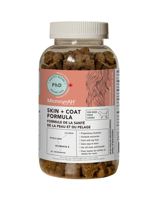 MicraVet™ Dog Skin & Coat Formula Soft Chews, Clinically Proven Support • Shiny Coat • Healthy Skin From the Inside Out
