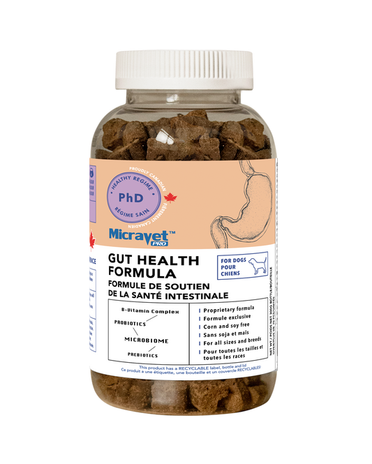 MicraVet™ Dog Gut Health Soft Chews-Advanced Digestive Support • Rapid Results • Vet-Level Nutrition