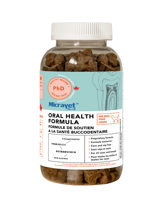 MicraVet™ Dog Oral Health Formula Soft Chews, Advanced Dental Support • Fresh Breath • Clinically Proven